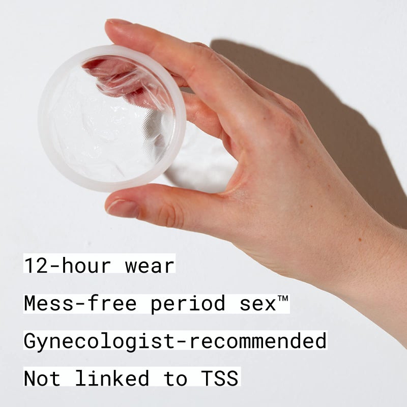 Flex Plant Plus Disc | Plant-Based Disposable Period Discs | Tampon and Cup Alternative | Capacity of 5 Super Tampons | Menstrual Disc Made with Sustainable Medical-Grade Plant Polymers | 12 Count - Image 3